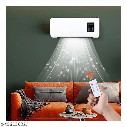 Mini Wall Mounted Air Conditioner (Heat Fan) Portable Air Conditioner Wall Mounted AC Fan with Digital Display